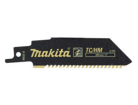 MAKITA BRZESZCZOT DO PIŁ SZABLASTYCH TC/HM 100x1,25mm  METAL, ŻELIWO, STAL NIERDZEWNA