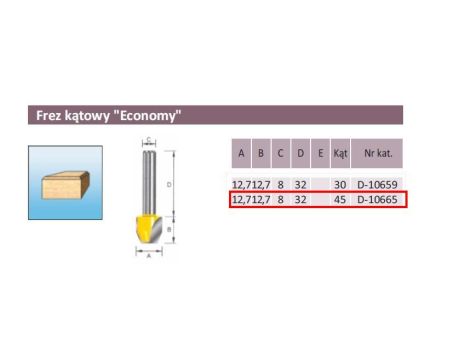 MAKITA FREZ KĄTOWY 45`/12,7/8mm ECO ... - 2