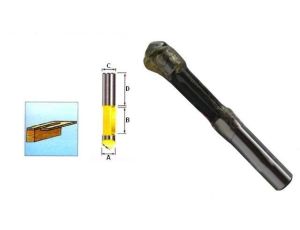 MAKITA FREZ PROSTO-CZOŁOWY  8/19/8mm %% Z PROWADNIKIEM ECO