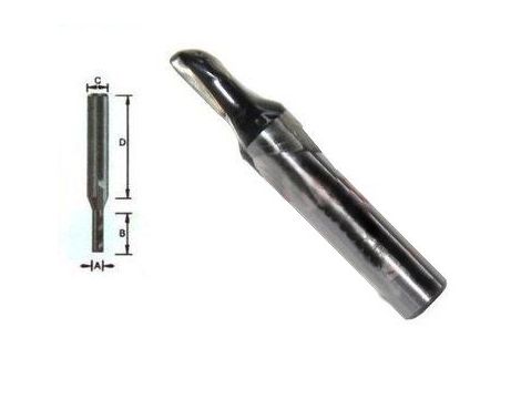 MAKITA FREZ PROSTY 1 ROWEK  4/10/8mm ECO