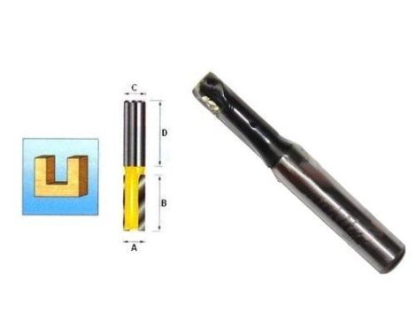 MAKITA FREZ PROSTY 2 ROWKI  6/19/8mm ECO