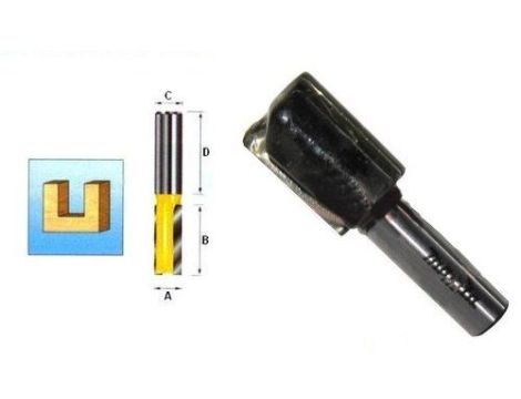 MAKITA FREZ PROSTY 2 ROWKI 22/30/12mm ECO