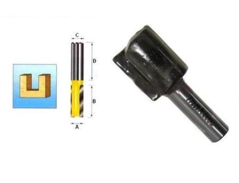 MAKITA FREZ PROSTY 2 ROWKI 25/20/8mm ECO - 2