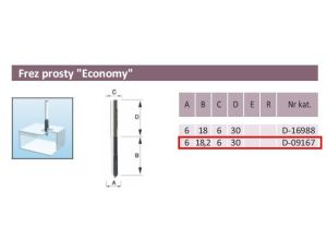MAKITA FREZ PROSTY ALUMINIUM 6/18,2/6mm. ECO... - image 2