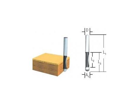 MAKITA FREZ PROSTY ŁOŻ.DOL. 9,5/25,4/6mm ECO