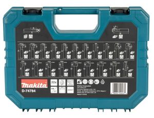 MAKITA FREZY DO ROWKÓW 8mm ZESTAW 22szt. - image 2