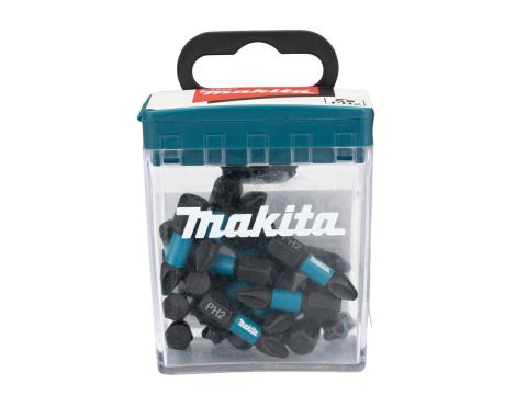 MAKITA KOŃCÓWKA WKRĘTAKOWA PH2-25mm /25szt. IMPACT BLACK - 2