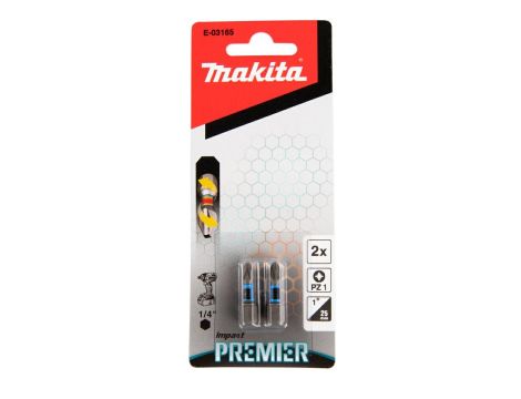 MAKITA KOŃCÓWKA WKRĘTAKOWA PZ1-25mm /2szt. IMPACT PREMIER - 2