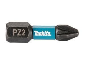 MAKITA KOŃCÓWKA WKRĘTAKOWA PZ2-25mm /25szt. IMPACT BLACK