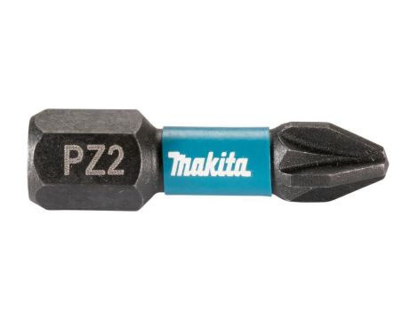 MAKITA KOŃCÓWKA WKRĘTAKOWA PZ2-25mm /25szt. IMPACT BLACK