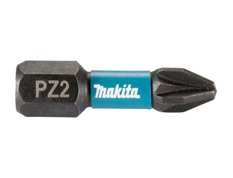 MAKITA KOŃCÓWKA WKRĘTAKOWA PZ2-25mm /25szt. IMPACT BLACK (x12)