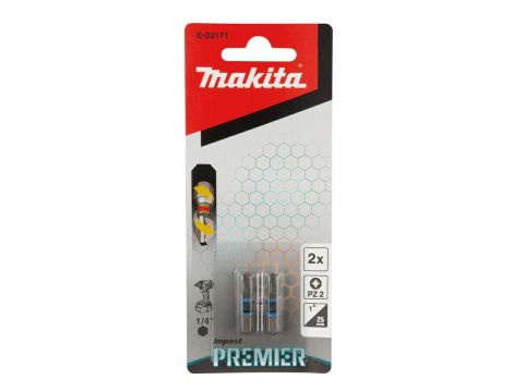 MAKITA KOŃCÓWKA WKRĘTAKOWA PZ2-25mm /2szt. IMPACT PREMIER - 2