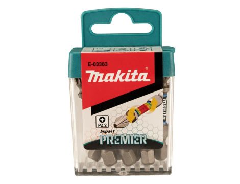 MAKITA KOŃCÓWKA WKRĘTAKOWA PZ2-50mm /10szt. IMPACT PREMIER