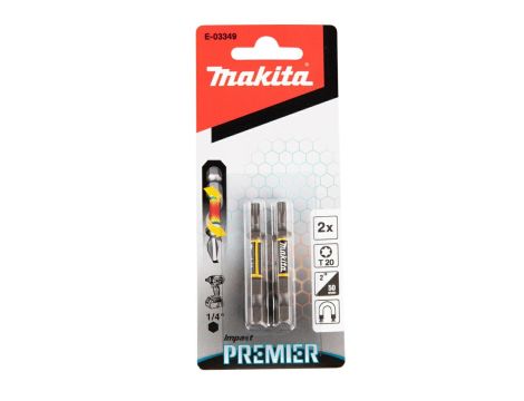 MAKITA KOŃCÓWKA WKRĘTAKOWA T20-50mm /2szt. IMPACT PREMIER