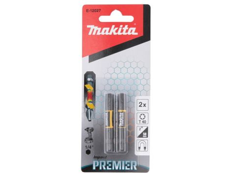 MAKITA KOŃCÓWKA WKRĘTAKOWA T40-50mm /2szt. IMPACT PREMIER