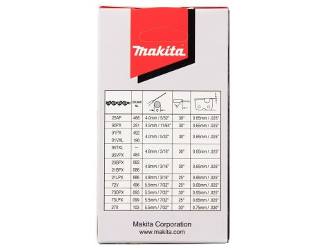 MAKITA ŁAŃCUCH TNĄCY 25AP 25cm 1,3mm 1/4" - 3