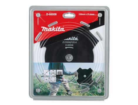 MAKITA NÓŻ DO KOSY 4-ZĘBNY 230x4Tx25.4 - 2