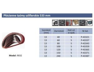 MAKITA PASY BEZK. 13* 533 gr. 40  5szt. 9032
