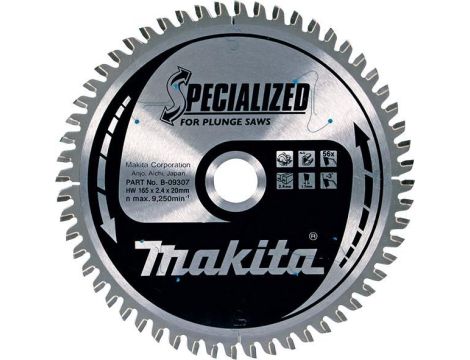MAKITA PIŁA TARCZOWA  160x30x58z - 2