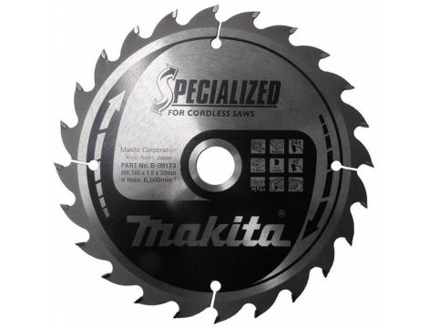 MAKITA PIŁA TARCZOWA  165x20x24z SPECIALIZED