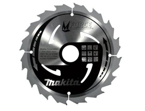 MAKITA PIŁA TARCZOWA  185x30/20/16x16 MFORCE >>>B-31968
