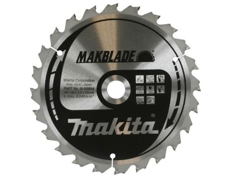 MAKITA PIŁA TARCZOWA  190x20x48z MAKBLADE >>>B-32758