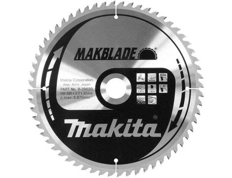 MAKITA PIŁA TARCZOWA  190x20x48z MAKBLADE >>>B-32758 - 2