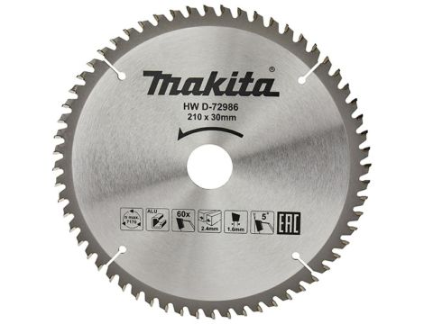 MAKITA PIŁA TARCZOWA  210x30x 60z ECONOM DO ALUMINIUM