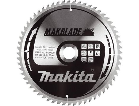 MAKITA PIŁA TARCZOWA  216x30x 40z MAKBLADE >>>B-32683 - 2