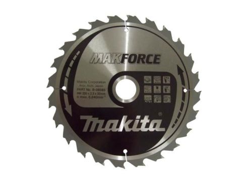 MAKITA PIŁA TARCZOWA  230x30x24z MAKFORCE