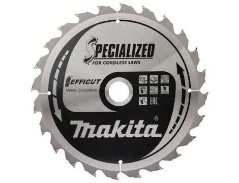 MAKITA PIŁA TARCZOWA  270x30x 24z DREWNO EFFICUT>>>E-12946