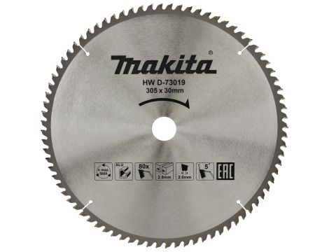 MAKITA PIŁA TARCZOWA  305x30x 80z ECONOM DO ALUMINIUM