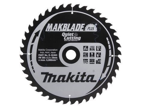 MAKITA PIŁA TARCZOWA  305x30x40z MAKBLADE PLUS DREWNO
