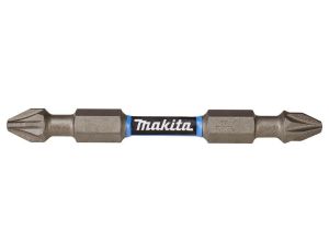 MAKITA PODWÓJNA KOŃCÓWKA WKRĘTAKOWA PZ2-65mm /2szt. IMPACT PREMIER