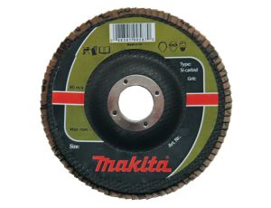MAKITA ŚCIERNICA LISTKOWA CORUNDUM 125x22,23mm P 80 ALUMINIUM, STAL, METAL, DREWNO