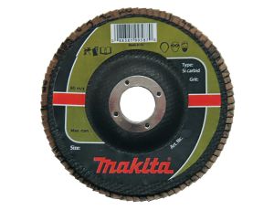 MAKITA ŚCIERNICA LISTKOWA SI CARBID 115x22,23mm P 80 KAMIEŃ, CERAMIKA, TW. SZTUCZNE