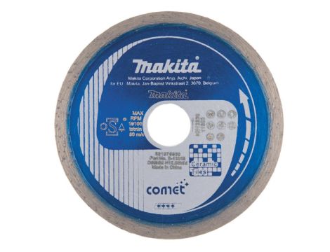 MAKITA TARCZA DIAMENTOWA  80x15mm PEŁNA (SUCHO/MOKRO) PŁYTKI