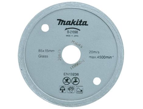 MAKITA TARCZA DIAMENTOWA  85x15mm PEŁNA (NA MOKRO) PŁYTKI, SZKŁO