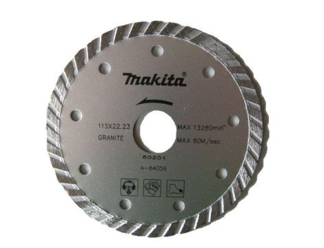 MAKITA TARCZA DIAMENTOWA 115x22,23mm TURBO (NA SUCHO) GRANIT
