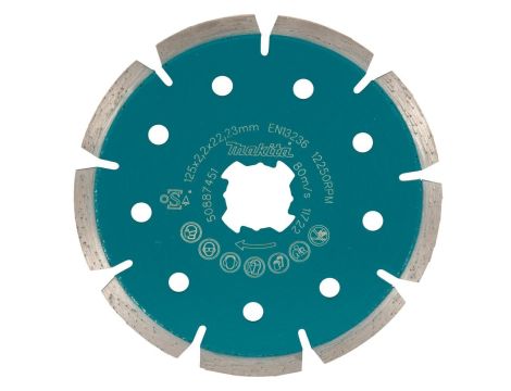 MAKITA TARCZA DIAMENTOWA 125mm X-LOCK SEGMENT (NA SUCHO) - 3