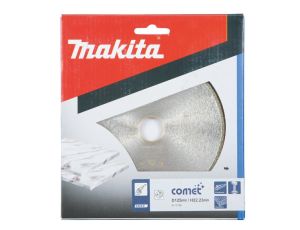 MAKITA TARCZA DIAMENTOWA 125x22,23mm PEŁNA (MOKRO) MARMUR