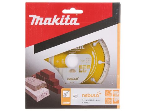 MAKITA TARCZA DIAMENTOWA 125x22,23mm SEGMENT (NA SUCHO) BETON - 2