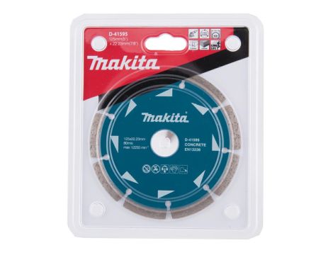 MAKITA TARCZA DIAMENTOWA 125x22,23mm SEGMENT (NA SUCHO) BETON - 2