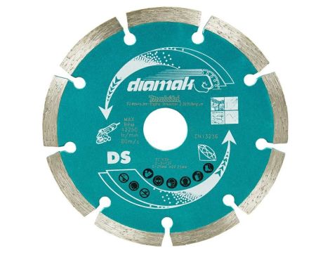 MAKITA TARCZA DIAMENTOWA 125x22,23mm SEGMENT (SUCHA) /10szt. BETON, CEGŁA, MARMUR