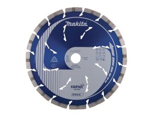 MAKITA TARCZA DIAMENTOWA 230x22,23mm SEGMENT (NA SUCHO) BETON, CEGŁA