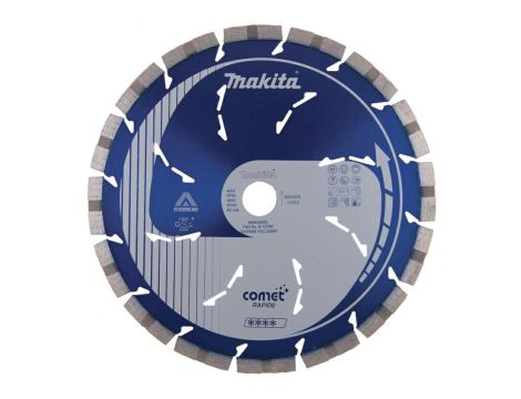 MAKITA TARCZA DIAMENTOWA 230x22,23mm SEGMENT (NA SUCHO) BETON, CEGŁA