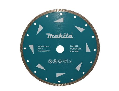 MAKITA TARCZA DIAMENTOWA 230x22,23mm TURBO (NA SUCHO) BETON