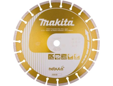 MAKITA TARCZA DIAMENTOWA 350x25,4mm SEGMENT (SUCHO/MOKRO) BETON