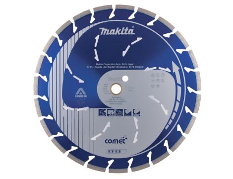 MAKITA TARCZA DIAMENTOWA 350x25,4mm SEGMENT (SUCHO/MOKRO) BETON, CEGŁA