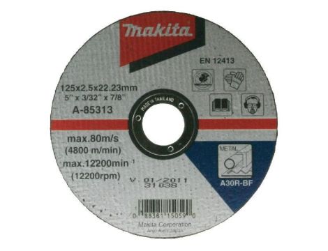 MAKITA TARCZA MET. 125x2,5x22mm